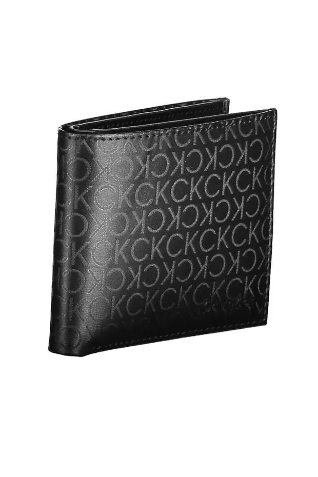 Calvin Klein Sleek Black Bifold Wallet with RFID Men's Block