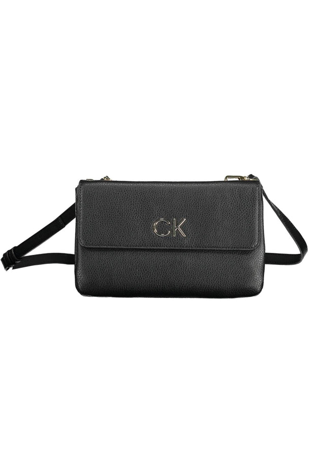 Calvin Klein Elegant Black Chain Shoulder Women's Bag