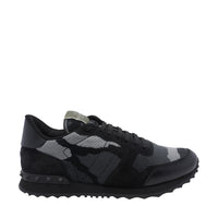 Valentino Garavani Valentino Garavani Men Camouflage Rockrunner Sneakers