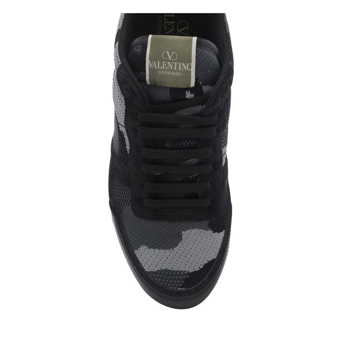 Valentino Garavani Valentino Garavani Men Camouflage Rockrunner Sneakers