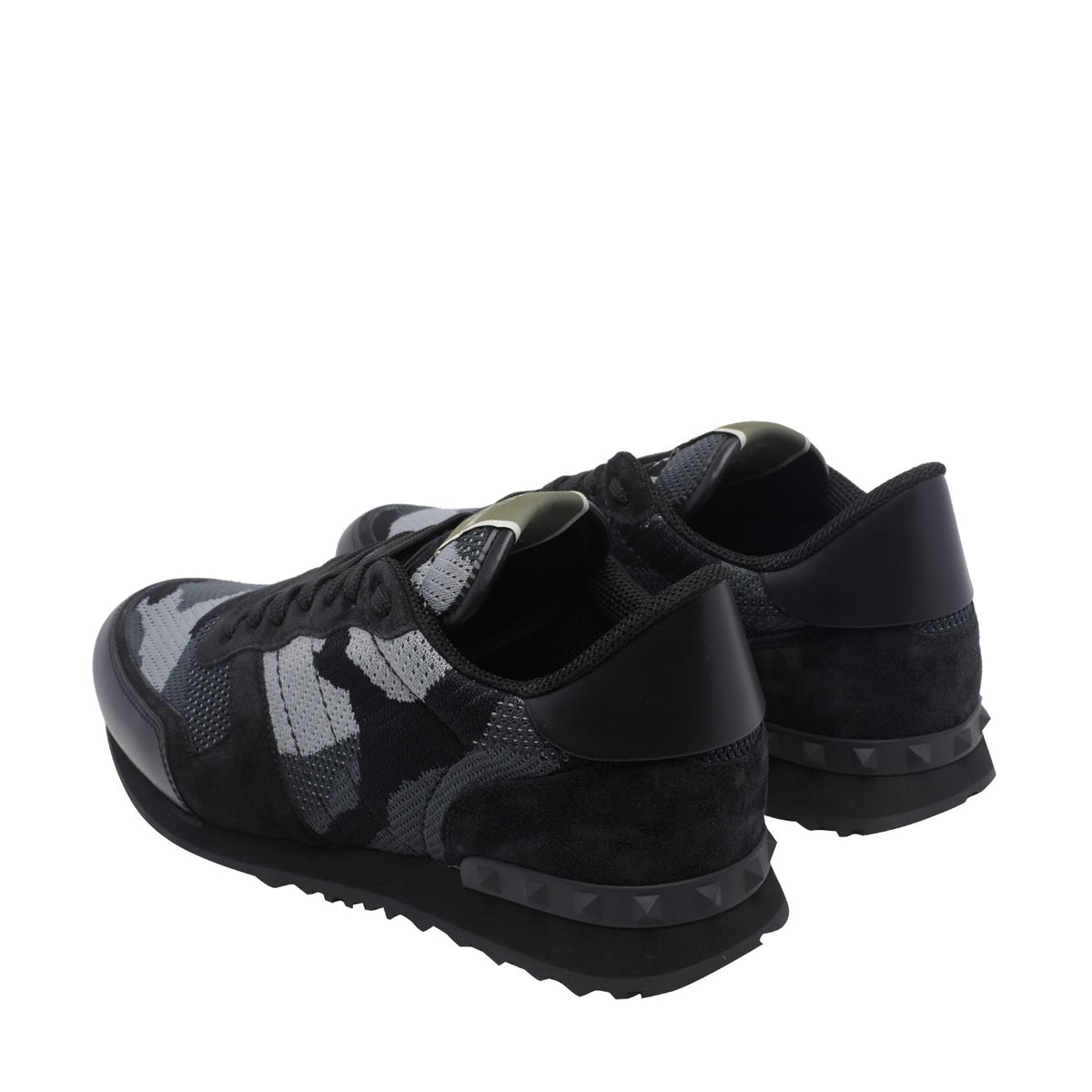 Valentino Garavani Valentino Garavani Men Camouflage Rockrunner Sneakers