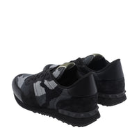 Valentino Garavani Valentino Garavani Men Camouflage Rockrunner Sneakers