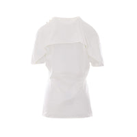 Lanvin Women Cape-Effect T-Shirt In Cotton And Silk