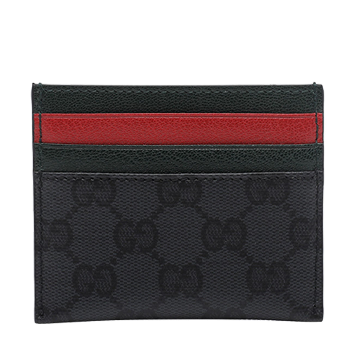 Gucci Gucci Men Card Holder With Card Case And Web Tape