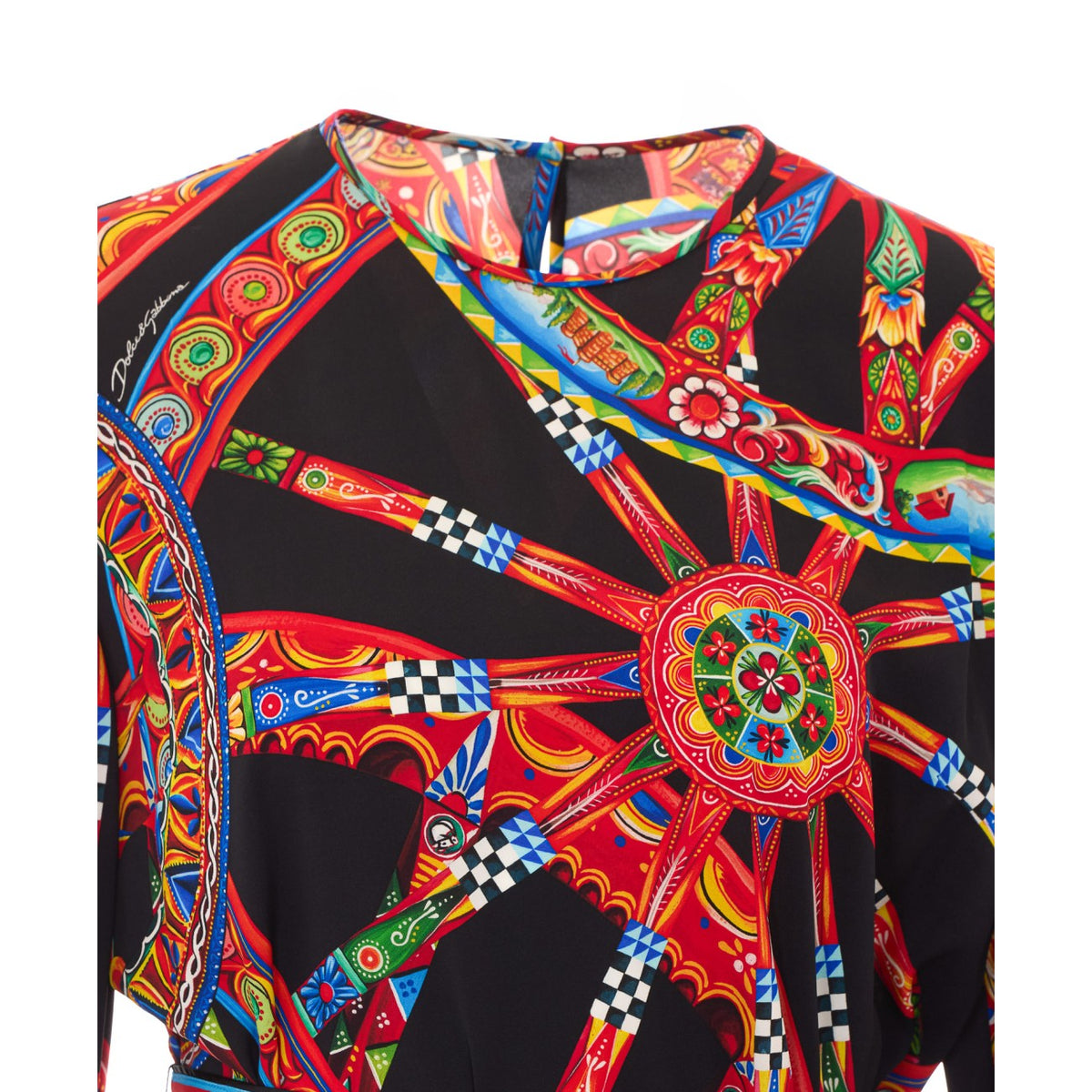 Dolce&Gabbana Women Carretto Print Dress