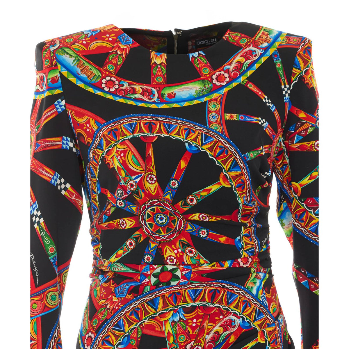 Dolce&Gabbana Women Carretto Print Dress