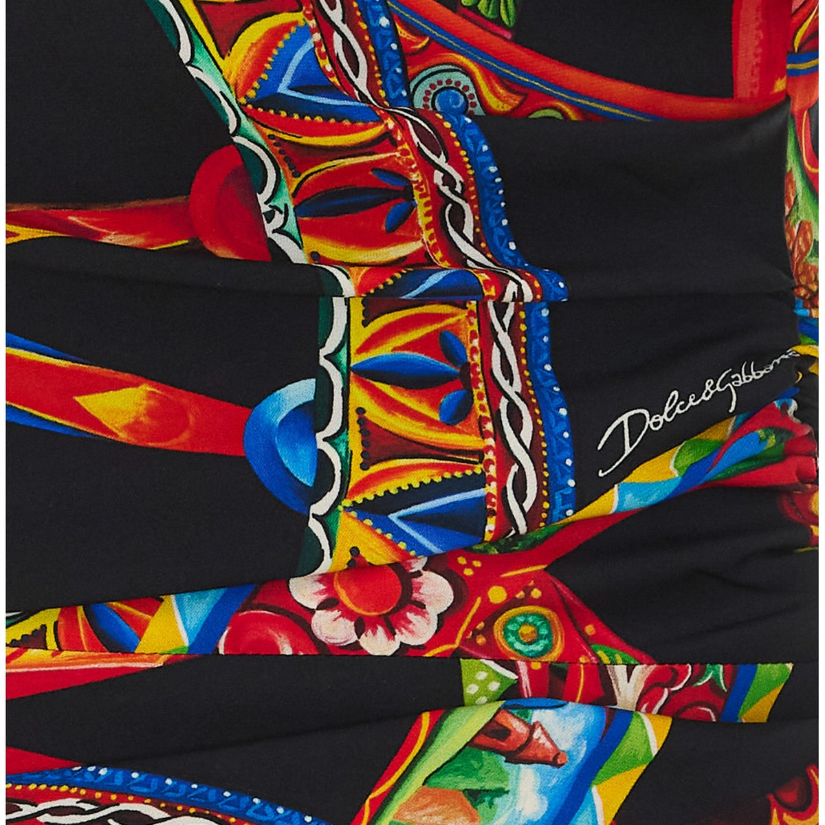 Dolce&Gabbana Women Carretto Print Dress