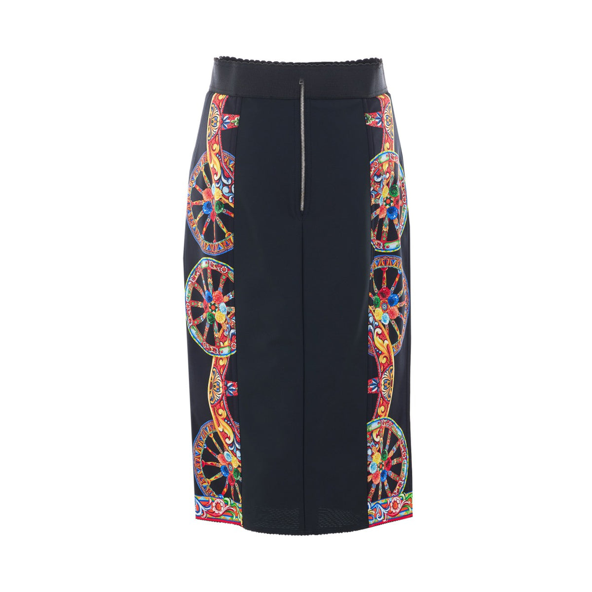 Dolce&Gabbana Dolce&Gabbana Women Carretto Print Long Skirt