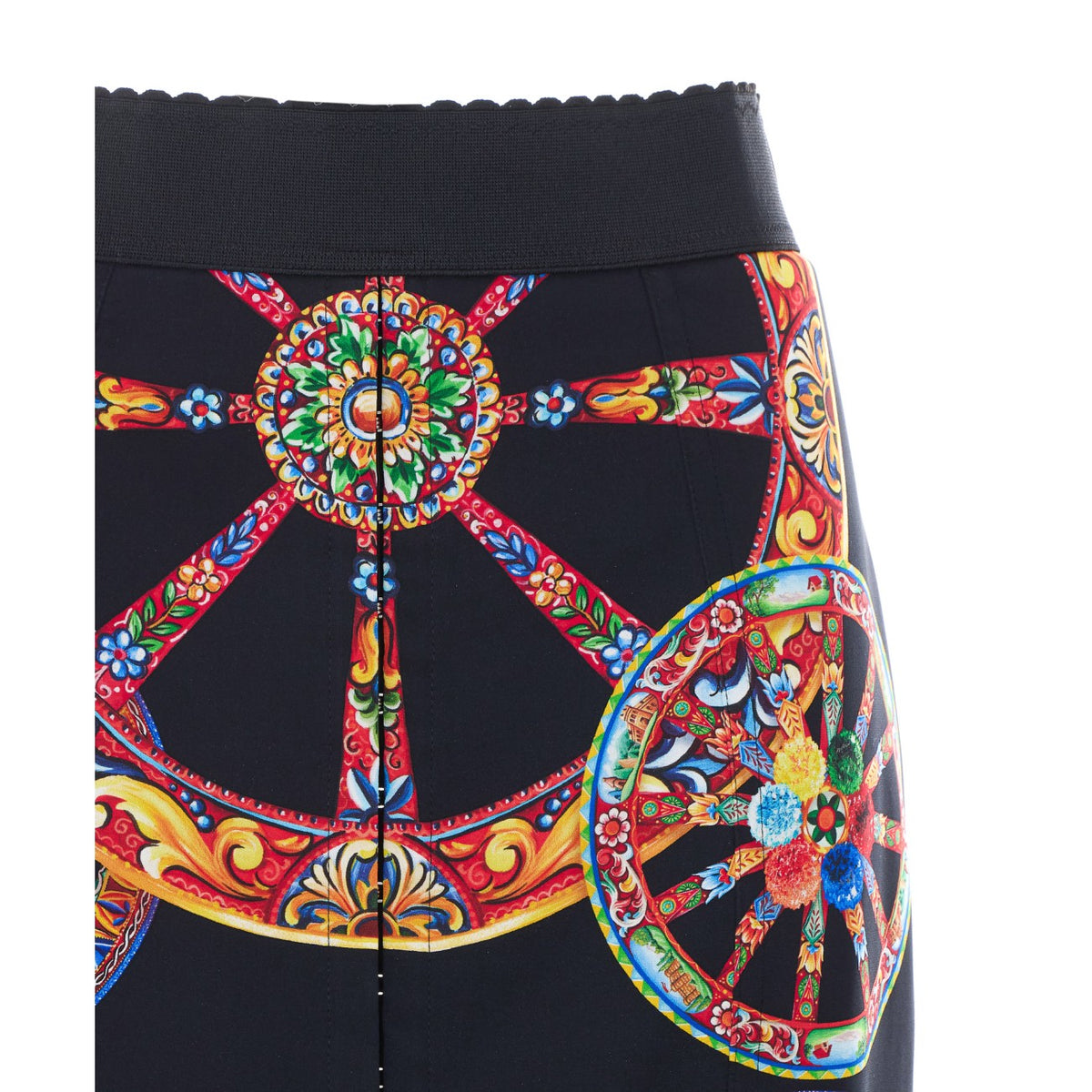 Dolce&Gabbana Dolce&Gabbana Women Carretto Print Long Skirt