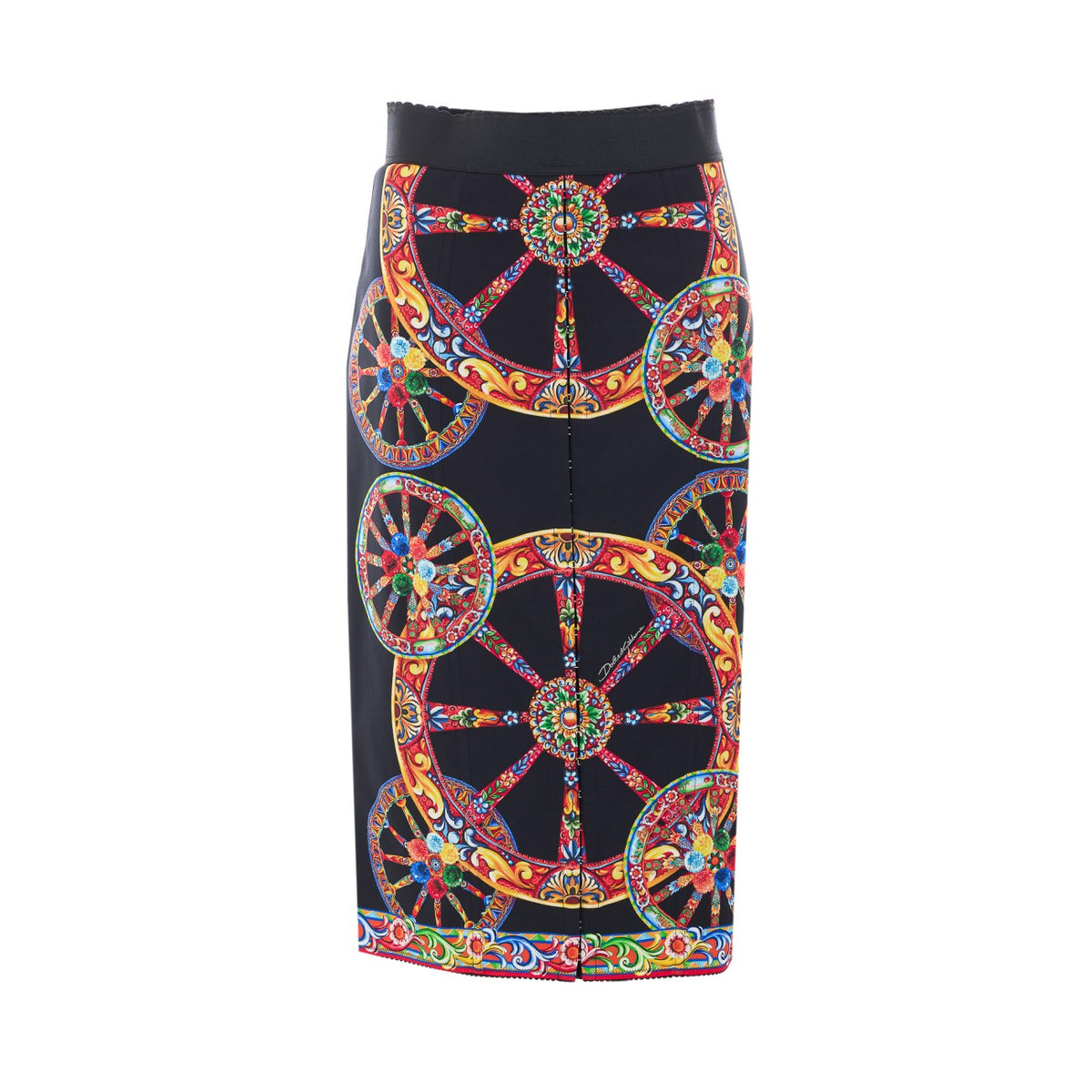 Dolce&Gabbana Dolce&Gabbana Women Carretto Print Long Skirt
