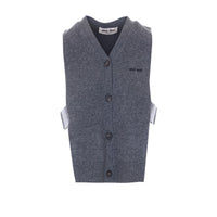 Miu Miu Women Cashmere Vest Cardigan