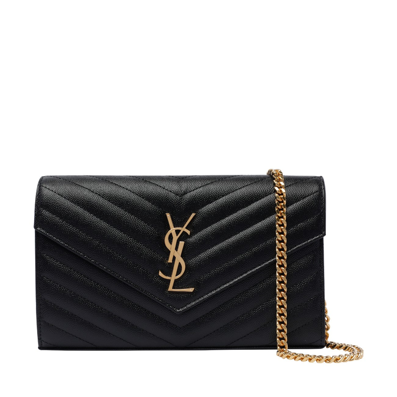 Saint Laurent Saint Laurent Women Cassandre Classic Chain Pouch