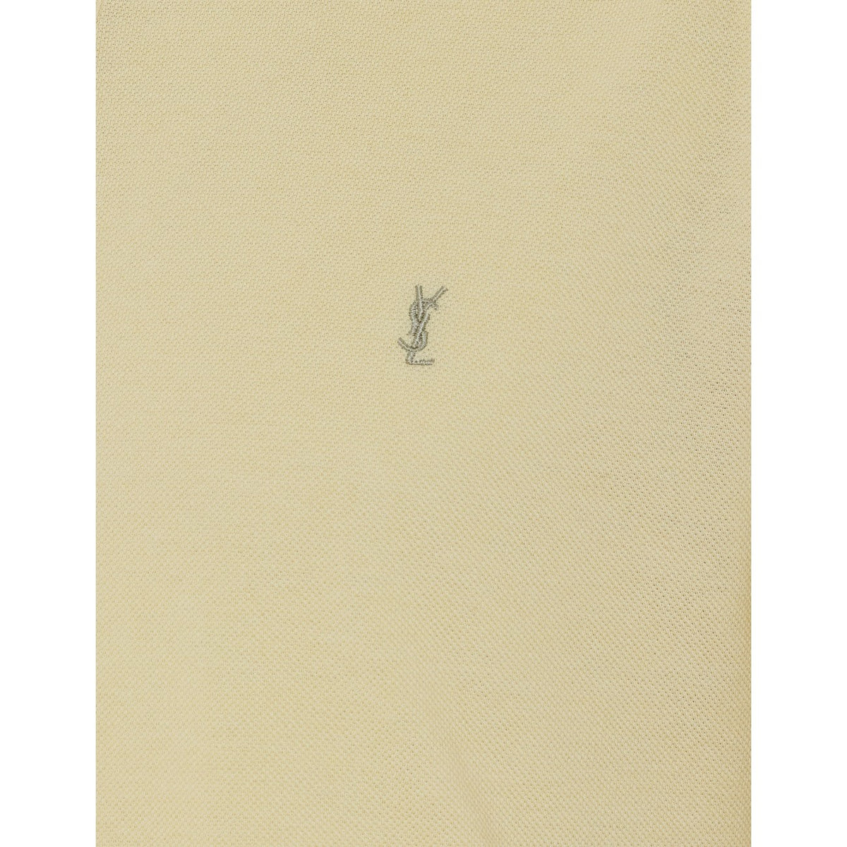 Saint Laurent Men Cassandre Piquet Polo