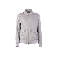 Herno Herno Linen Bomber Jacket Men