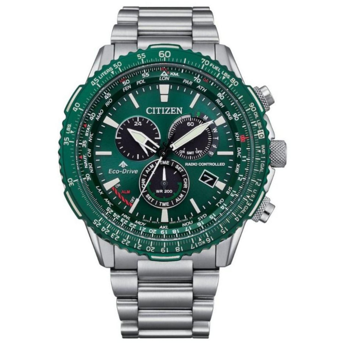 Citizen Men's Promaster Green Dial Watch - CB5004-59W