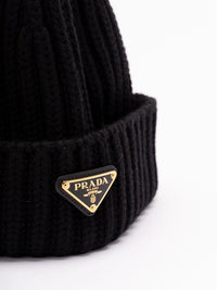 Prada Women Wool Beanie