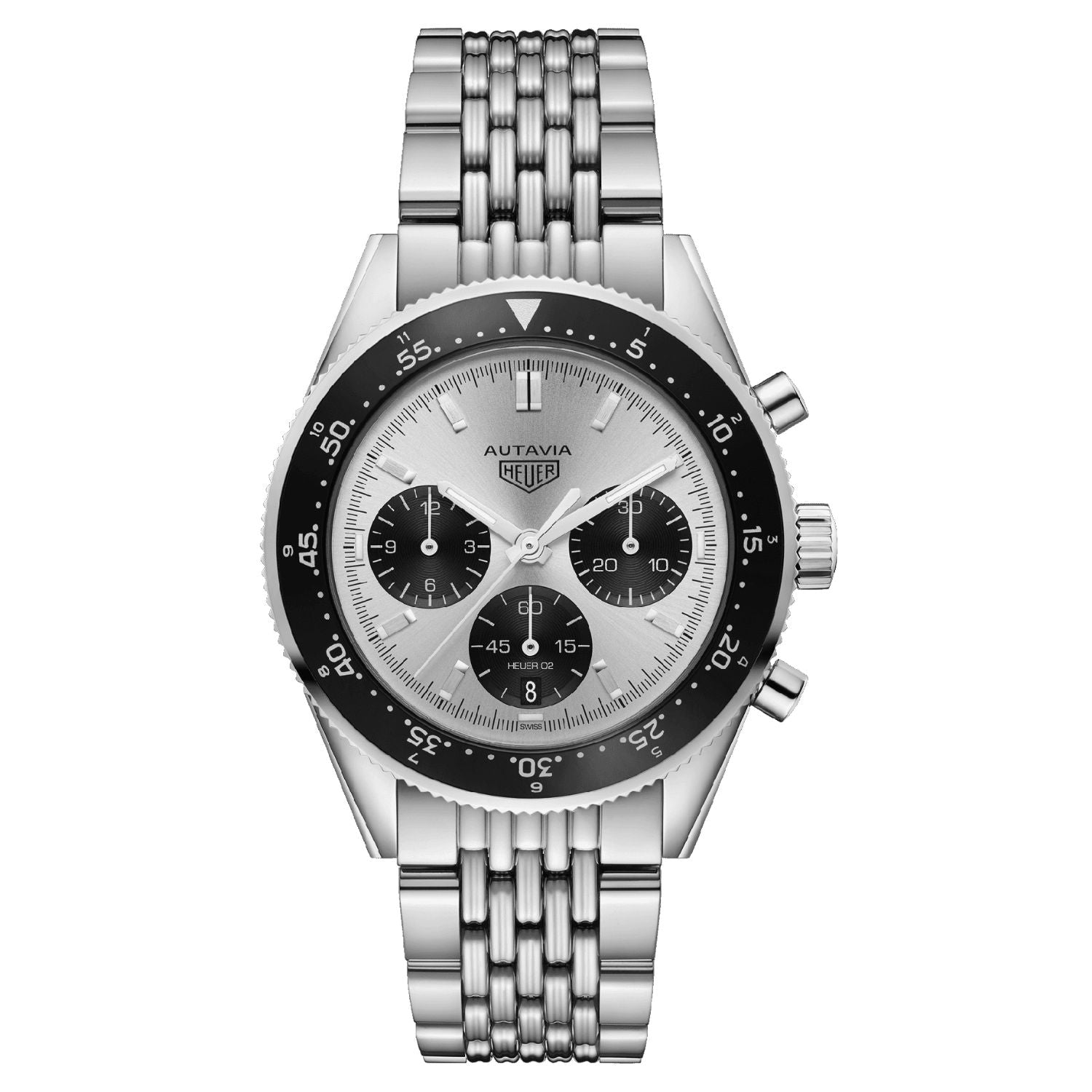 Tag Heuer Tag Heuer Men's Autavia Silver Dial Watch - CBE2111.BA0687