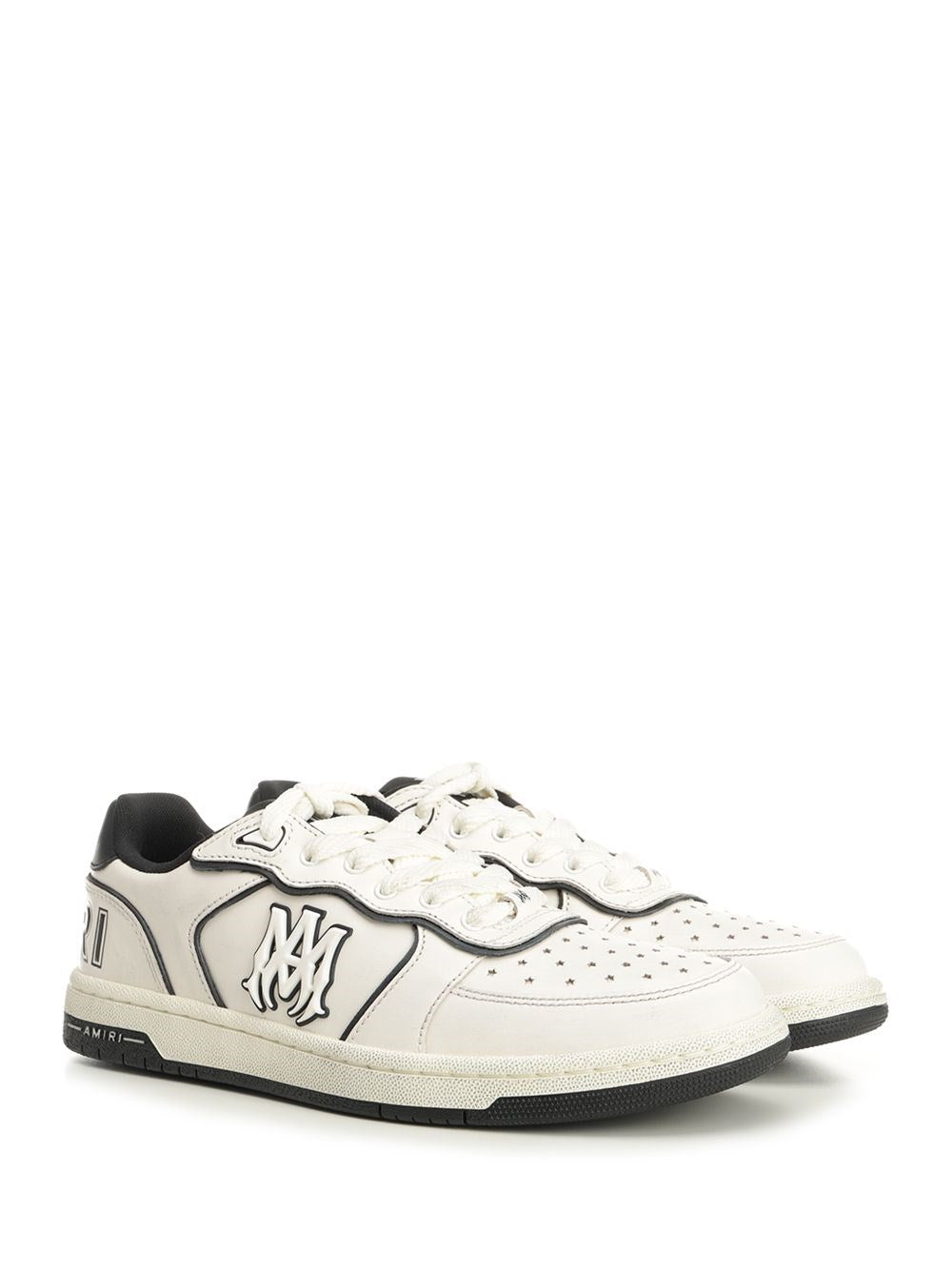Amiri Men Newport Sneakers In White Leather
