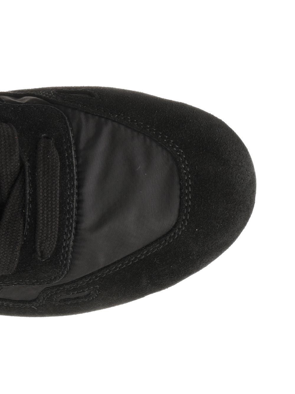 Rick Owens Men Minimal Sneakers With Suede