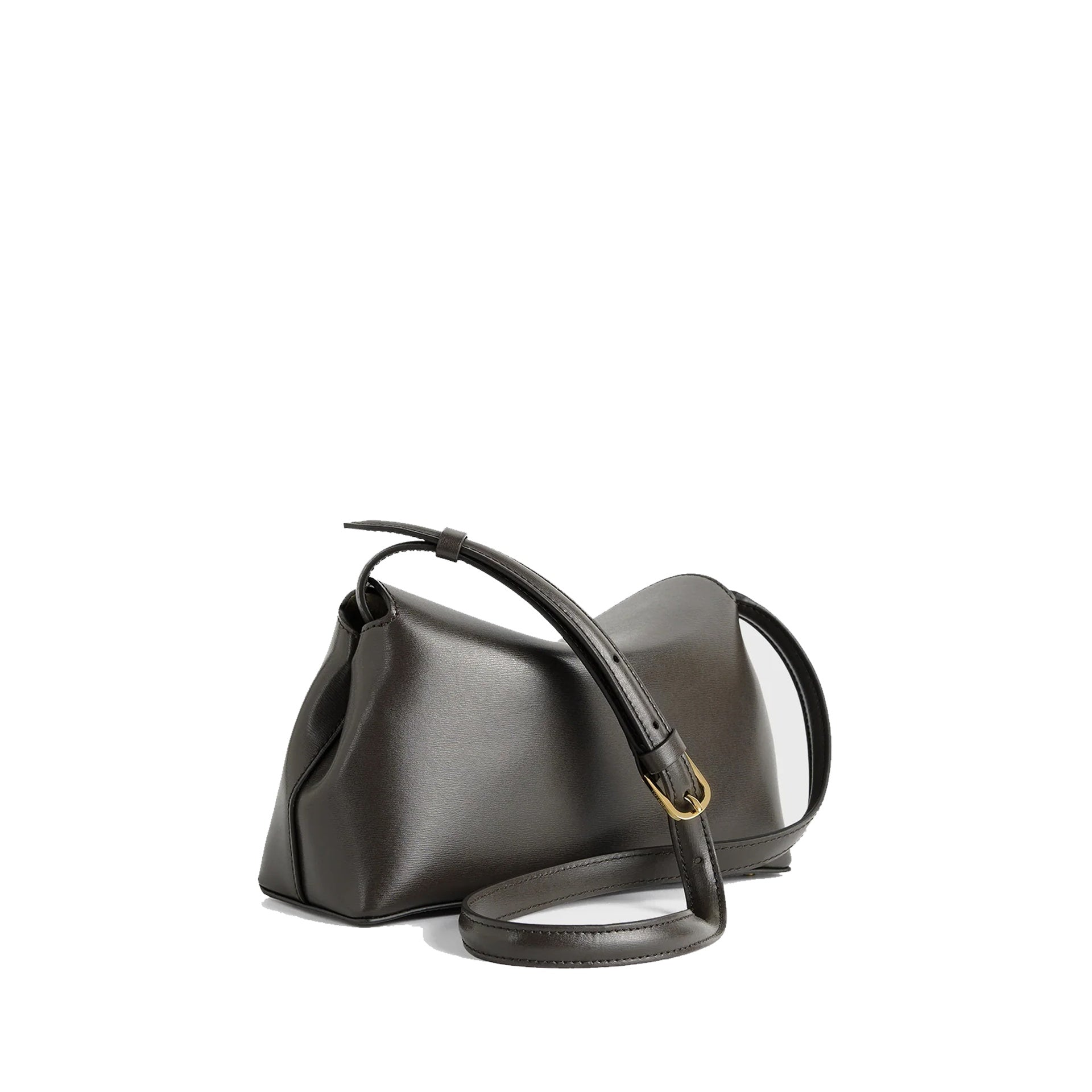 Toteme T-Lock Leather Clutch Bag Women