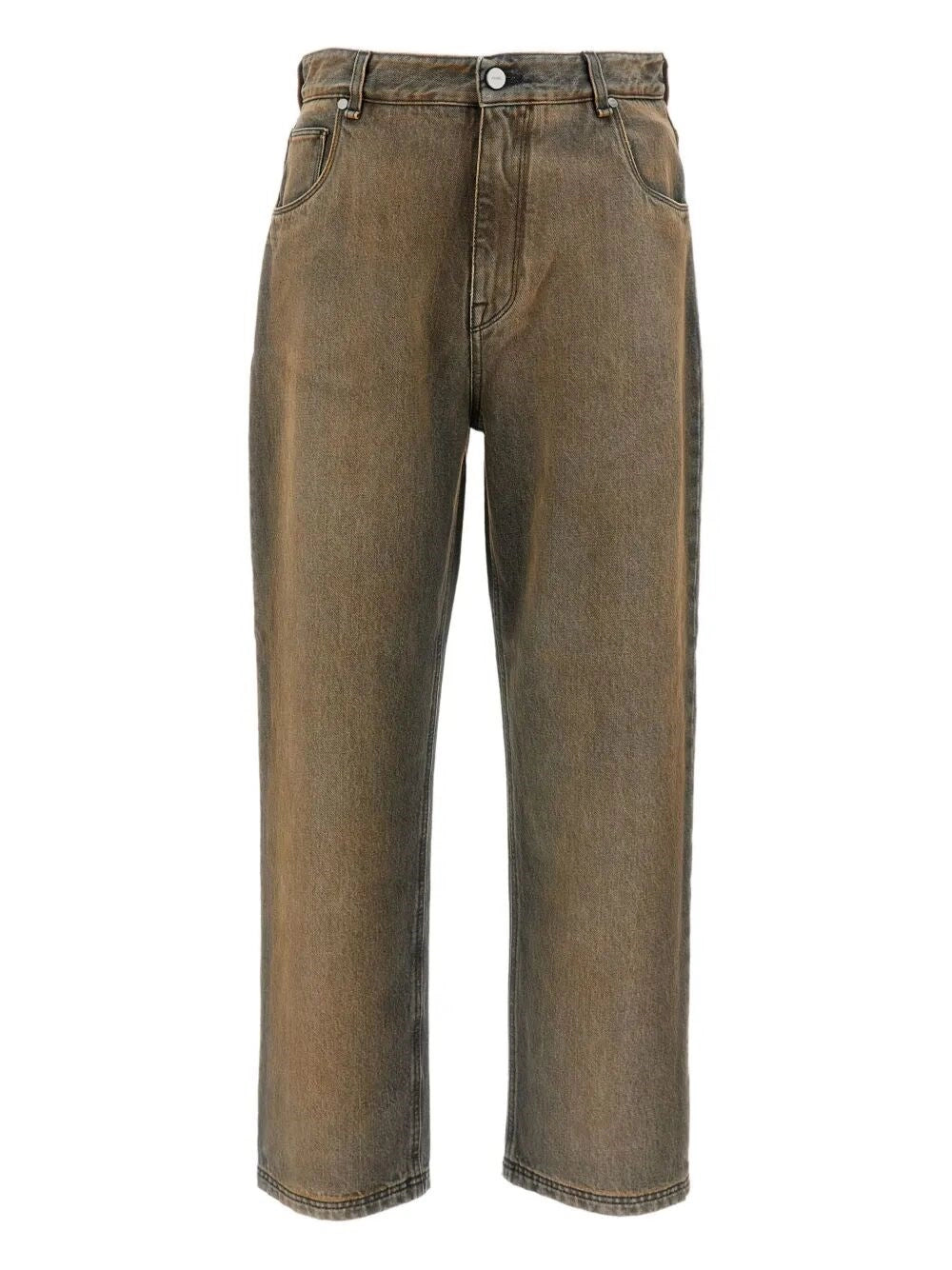 Fendi Men `Marble Overdye` Denim Pants