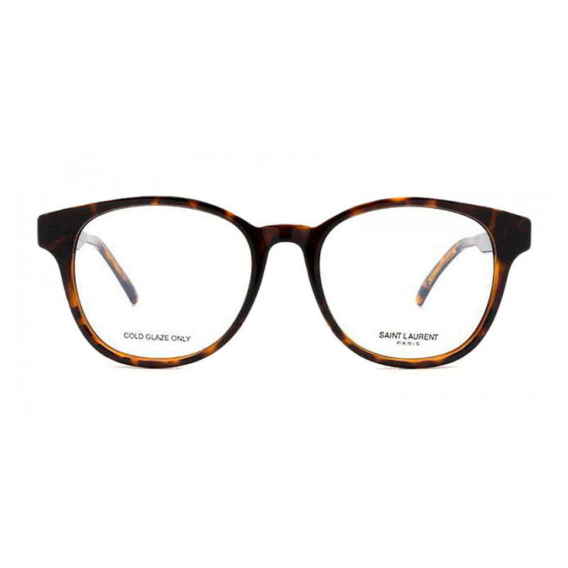 Saint Laurent Eyeglasses Square Full Rim, Black Frame and Clear Demo Lens Lens SL399001