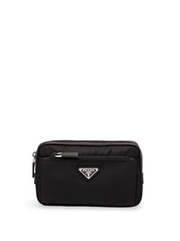 Prada Prada Men Re-Nylon And Saffiano Leather Belt Bag