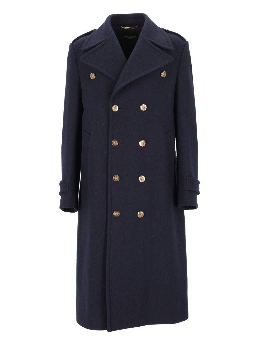 Dolce & Gabbana Men Double-Breasted Coat