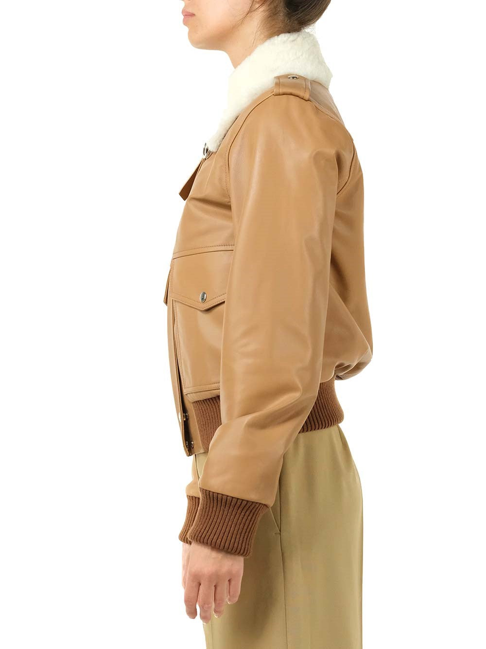 Loewe Women Nappa Aviator Jacket