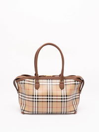Burberry Women Small Zipped Tote