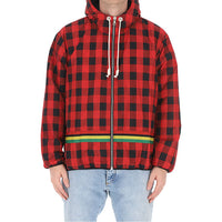 Palm Angels Palm Angels Checked  Windbreaker Jacket Men