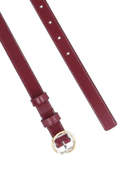 Jacquemus Women Salon Leather Belt