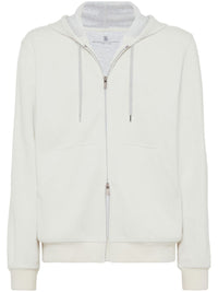 Brunello Cucinelli Men Hooded Sweatshirt With Zipper