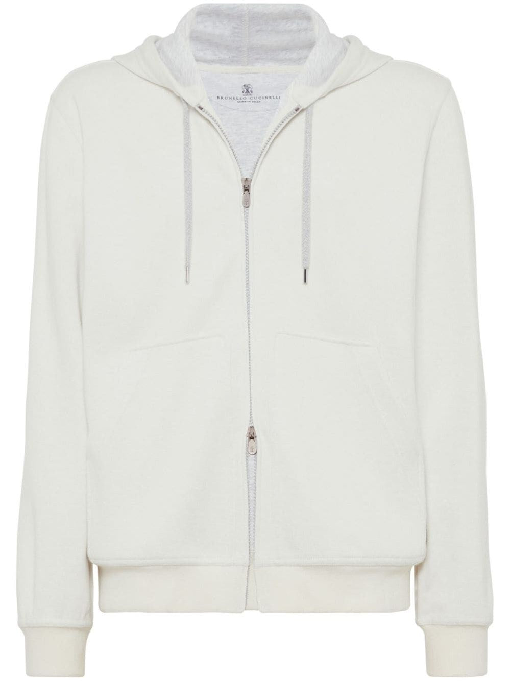 Brunello Cucinelli Men Hooded Sweatshirt With Zipper