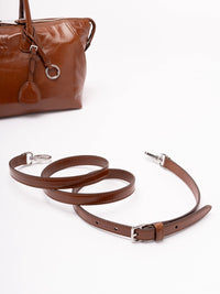 Miu Miu Women Shiny Leather Bag