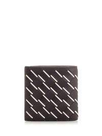 Bottega Veneta Men "Intrecciato" Bi-Fold Wallet