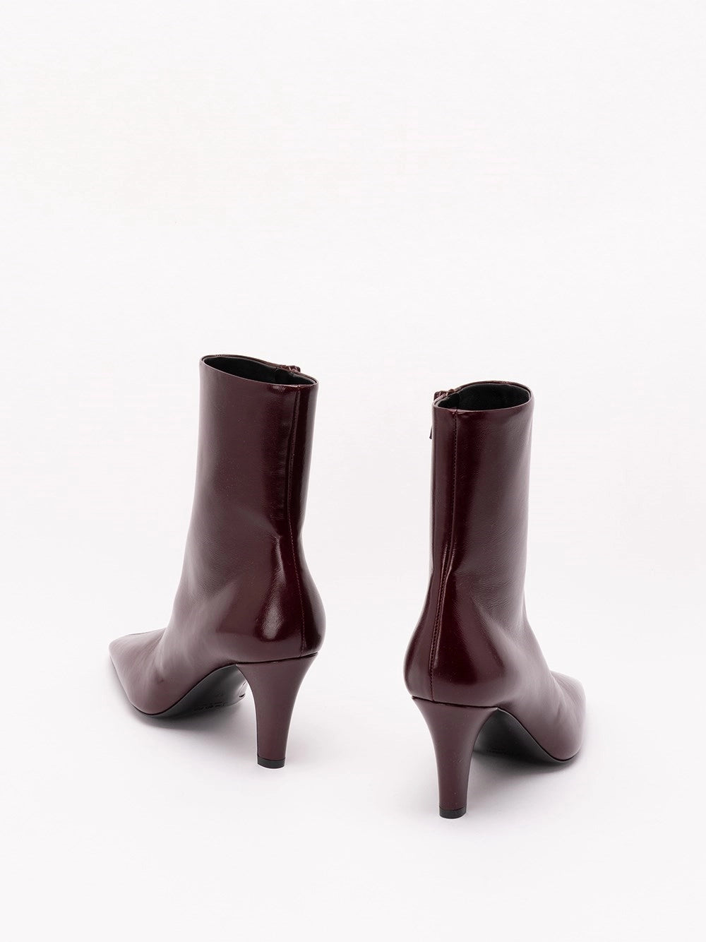 Saint Laurent Women Jill Booties In Smooth Leather