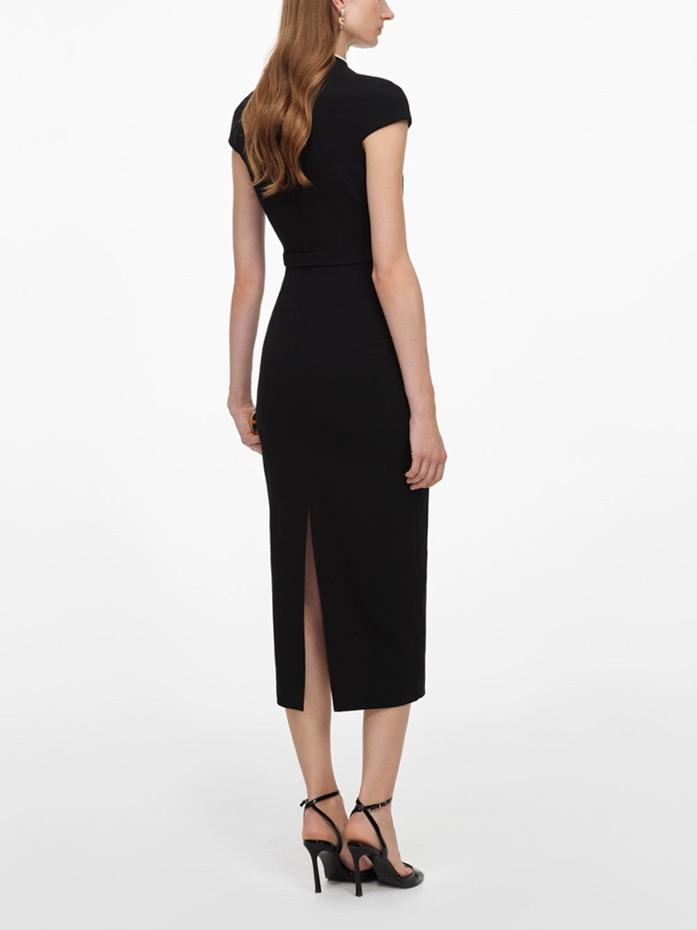 Self-portrait Self-Portrait Women Wool Crepe Midi Dress