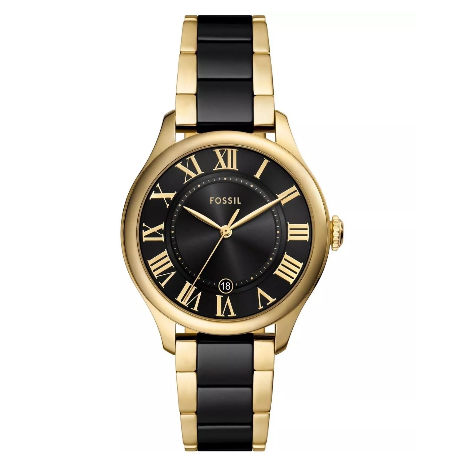 Fossil Women's Gilmore Black Dial Watch - CE1132