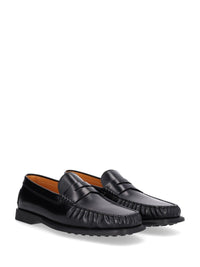 Tod's Men Moccasin In Curled Leather