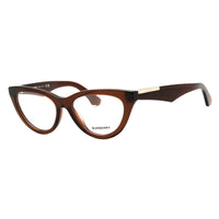 Burberry Eyeglasses Cat Eye Full Rim, Grey Frame and Clear Demo Lenses Lens BE2418U4112