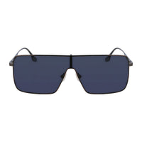 Victoria Beckham Sunglasses Shield Full Rim, Gunmetal Frame and Midnight Blue Lens VB238S041