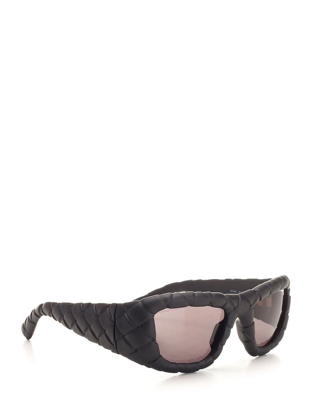 Bottega Veneta Bottega Veneta Men Rectangular Sunglasses Intrecciato