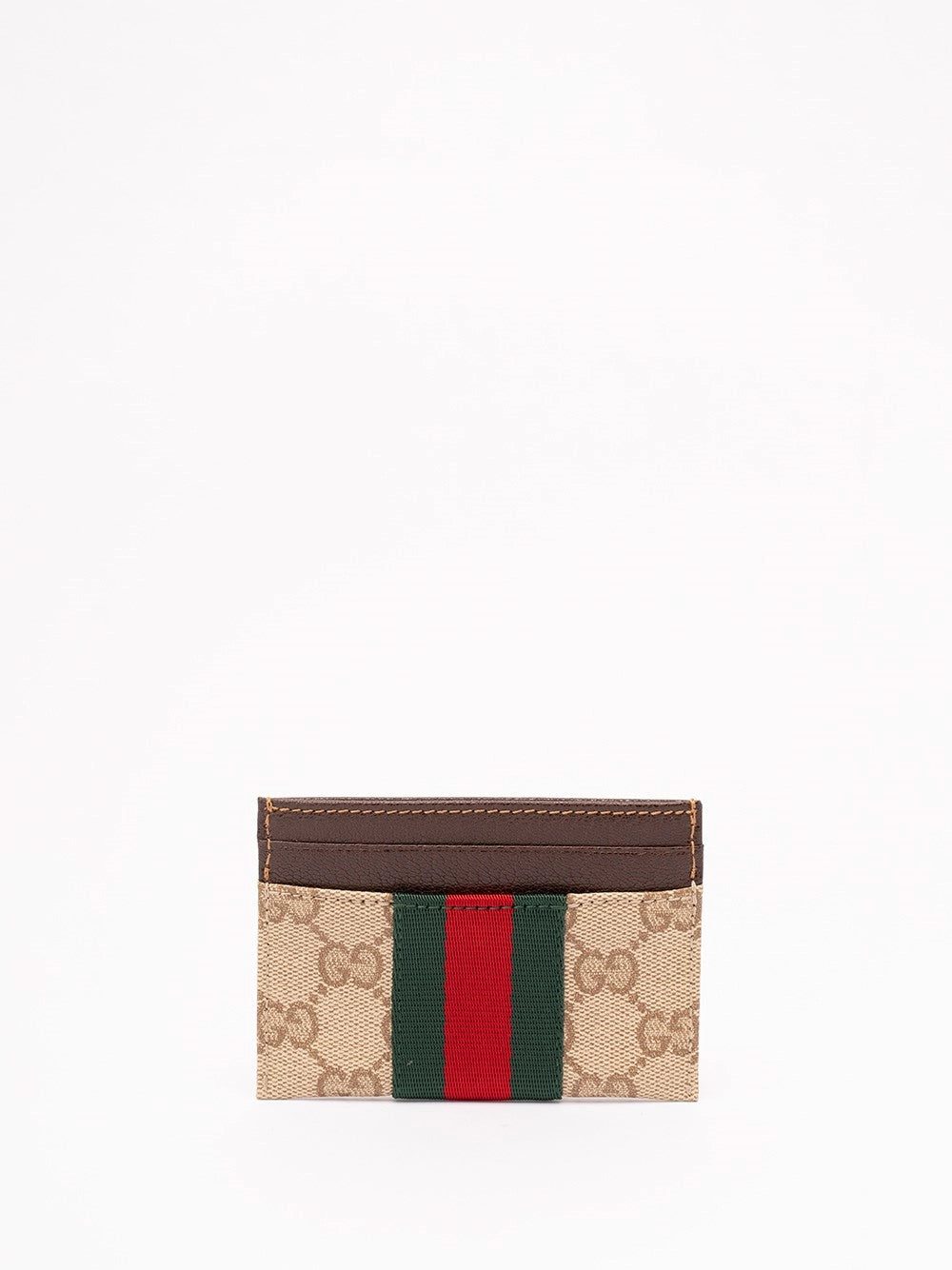 Gucci Women Card Case With Web