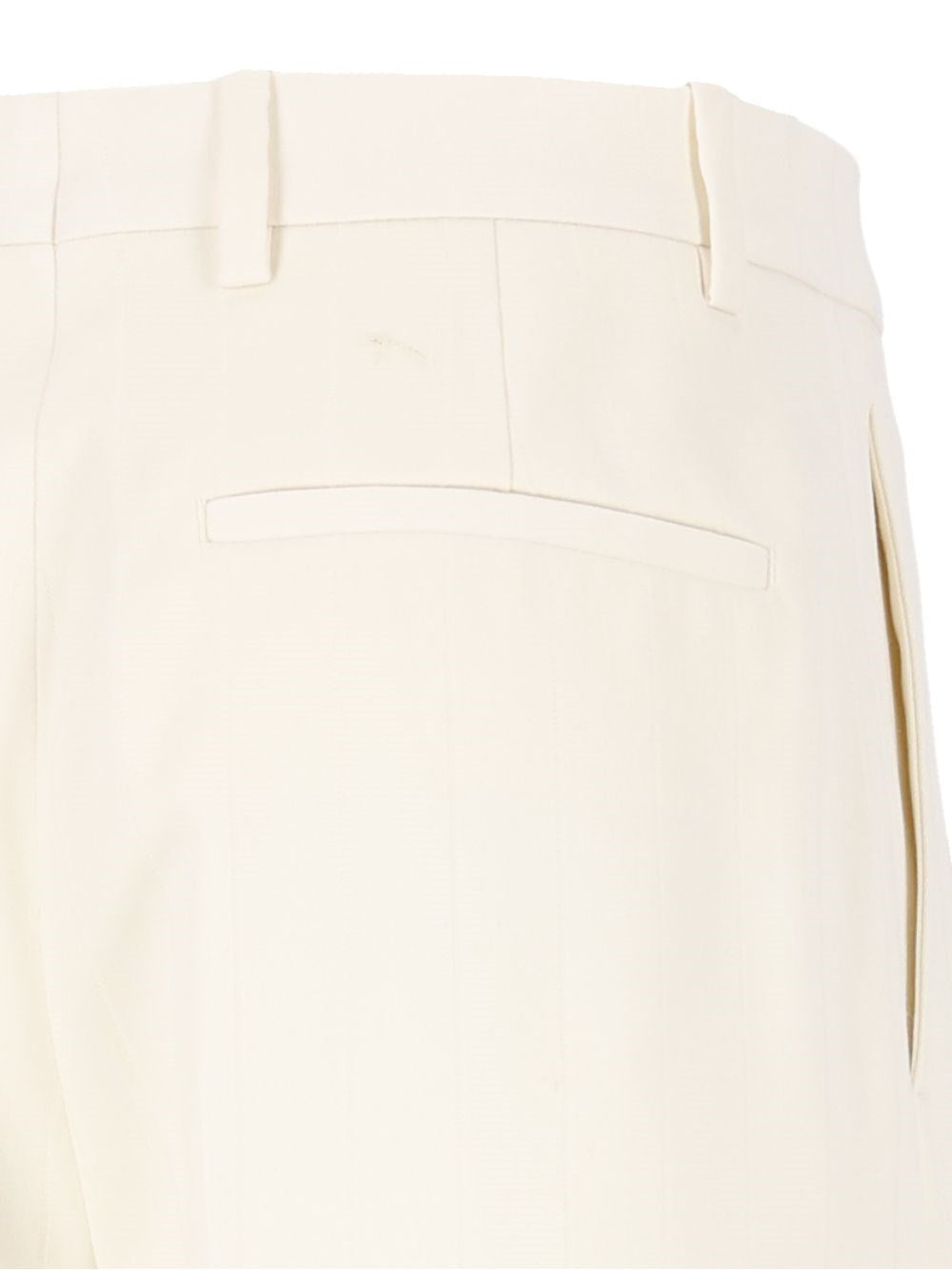 Burberry Women Pinstriped Wool Tailored Trousers