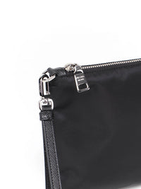 Prada Prada Men Re-Nylon And Saffiano Pouch