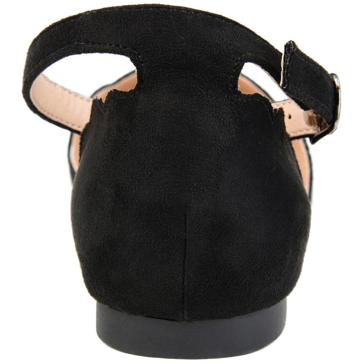 Lana Womens Faux Suede D'Orsay Ankle Strap