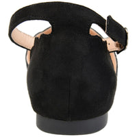 Lana Womens Faux Suede D'Orsay Ankle Strap