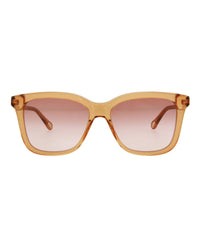 Chloé Chloé Womens Square/Rectangle Orange Orange Orange Fashion Designer Eyewear