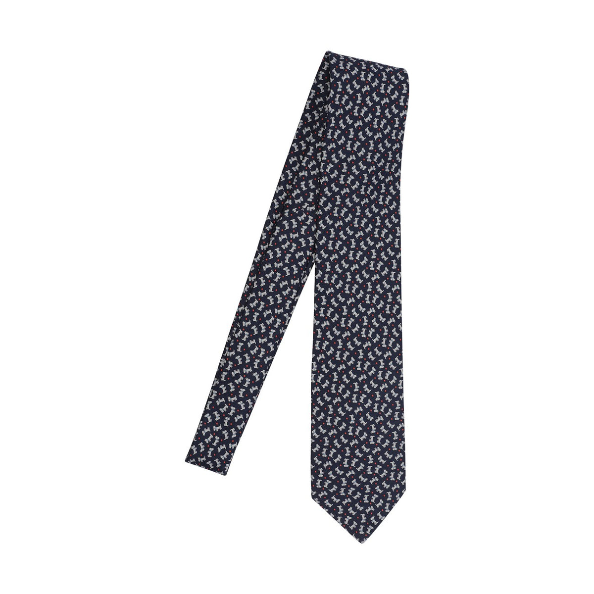 Ferragamo Ferragamo Men Charlie Print Silk Tie